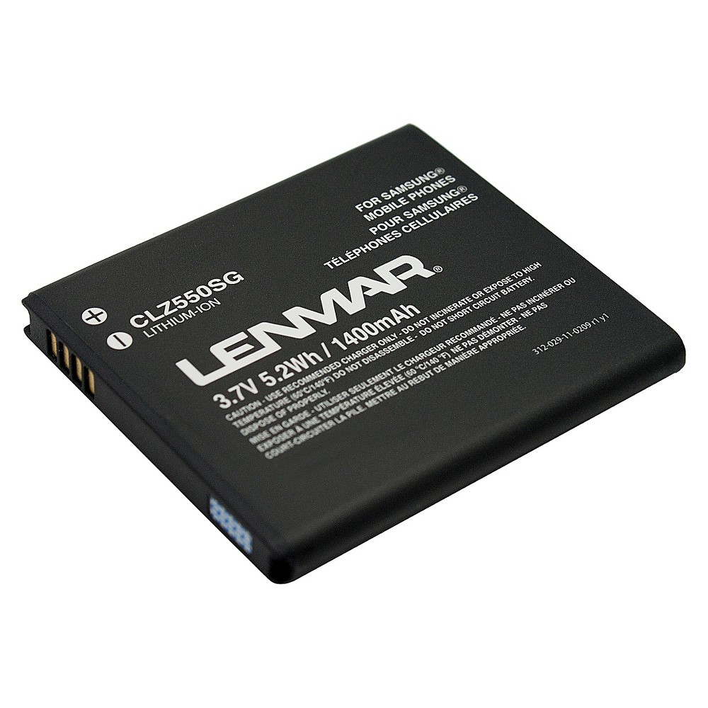 UPC 029521851908 product image for Lenmar Mobile Phone Battery - Black (CLZ550SG) | upcitemdb.com