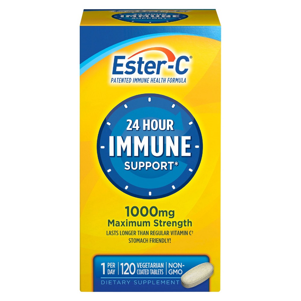 UPC 025077169825 product image for Ester-C 1000mg Immune Support Maximum Strength Tablets - 120 Count | upcitemdb.com