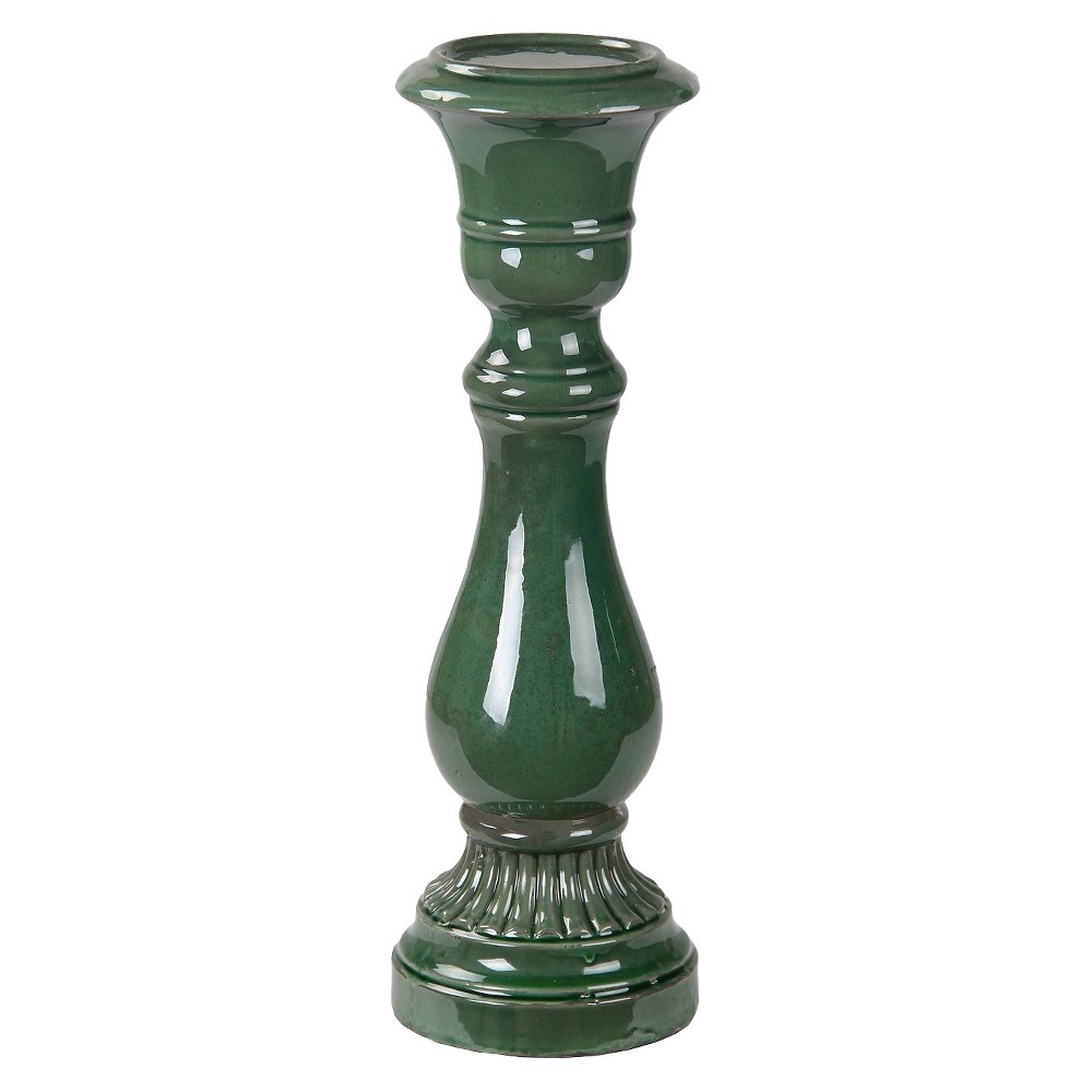 UPC 805572667367 product image for Privilege Single Candle Holder - Green | upcitemdb.com