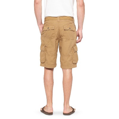 Men's 30 Solid Belted Cargo Shorts Alamo - Mossimo Supply Co.