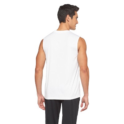 C9 Champion Men's Tech Sleeveless Shirt - True White M