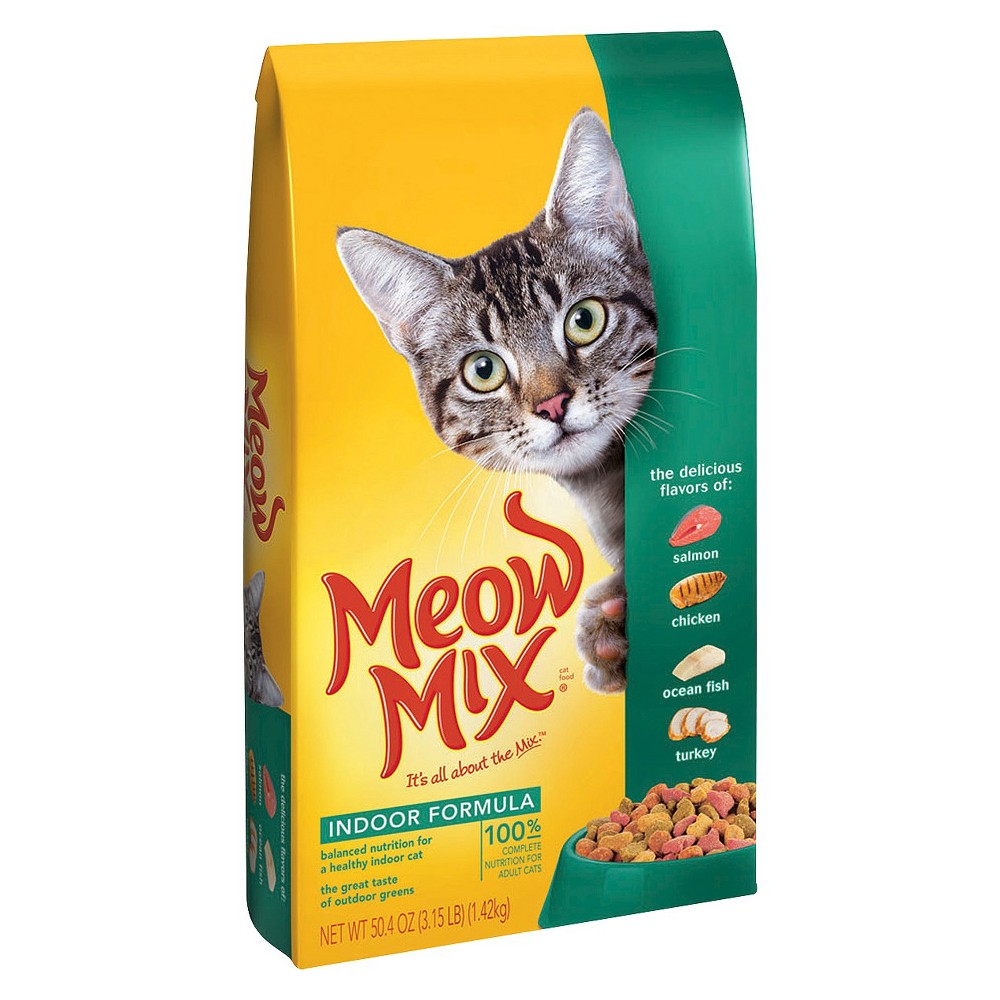 UPC 829274007030 product image for Meow Mix Indoor Formula Dry Cat Food - 3.15 lb | upcitemdb.com