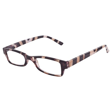 ICU Eyewear Reading Glasses - Rectangle Zebra Safari : Target