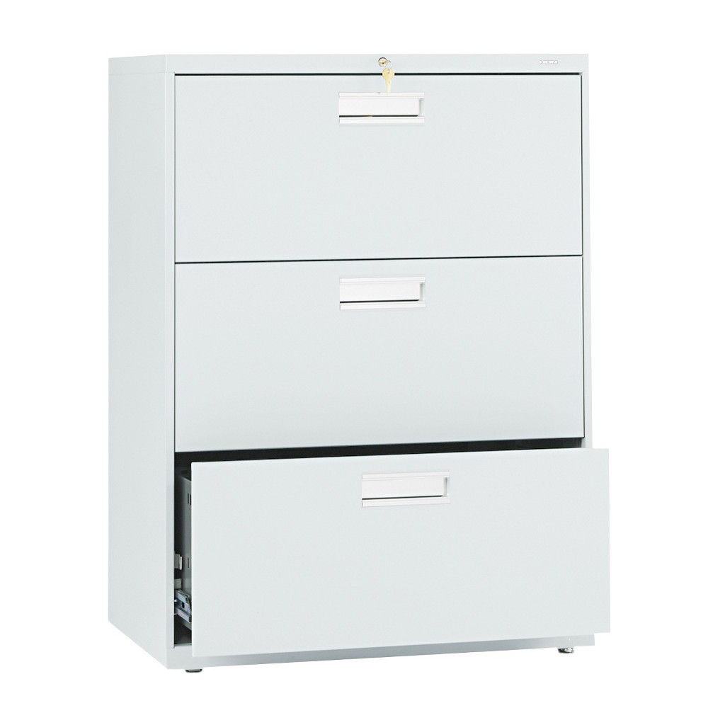 UPC 089192129218 product image for Lateral Filing Cabinet: HON 600 Series Three-Drawer Lateral Filing | upcitemdb.com