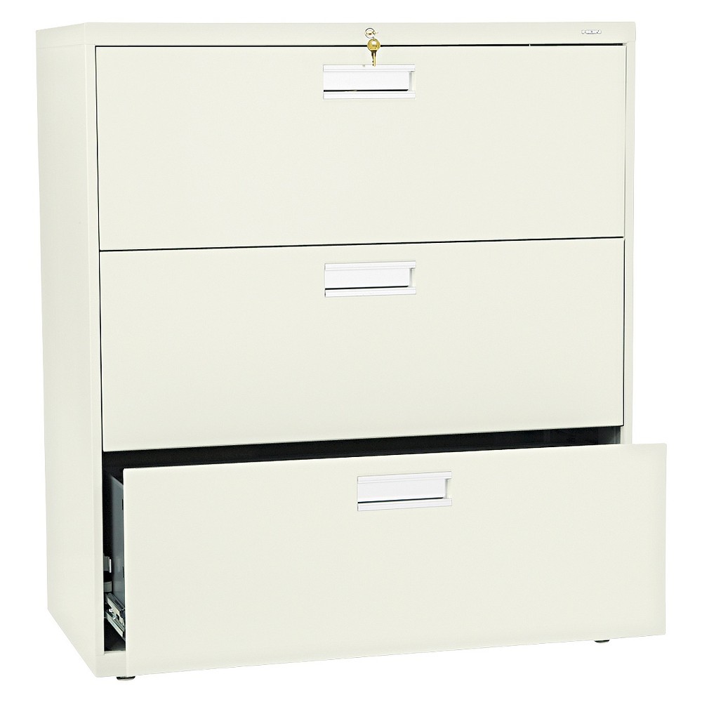 UPC 089192062874 product image for Lateral Filing Cabinet: HON 600 Series Three-Drawer Lateral Filing | upcitemdb.com