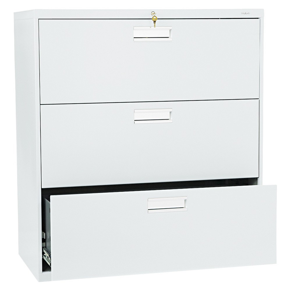UPC 089192104871 product image for Lateral Filing Cabinet: HON 600 Series Three-Drawer Lateral Filing | upcitemdb.com