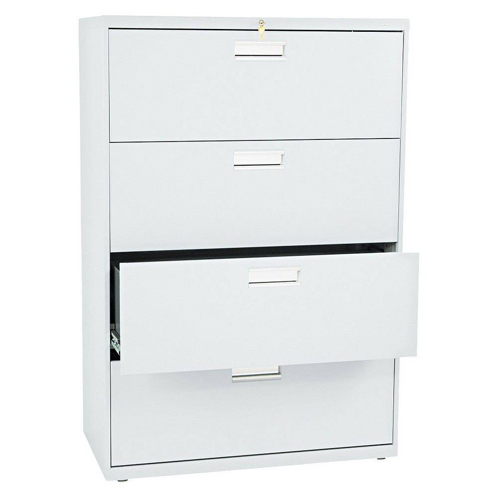 UPC 089192103348 product image for Lateral Filing Cabinet: HON 600 Series Four-Drawer Lateral Filing | upcitemdb.com