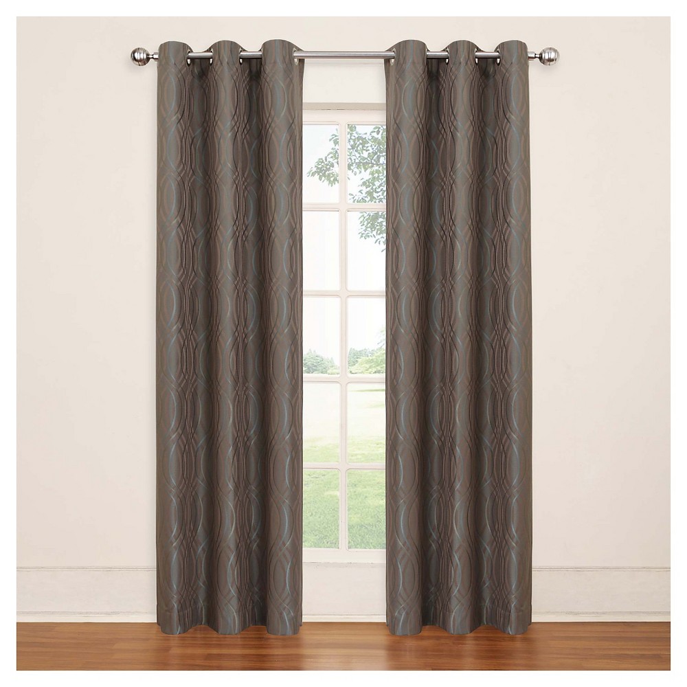 UPC 885308284242 product image for Eclipse Thermaback Tremont Blackout Grommet Window Panel - Toffee | upcitemdb.com