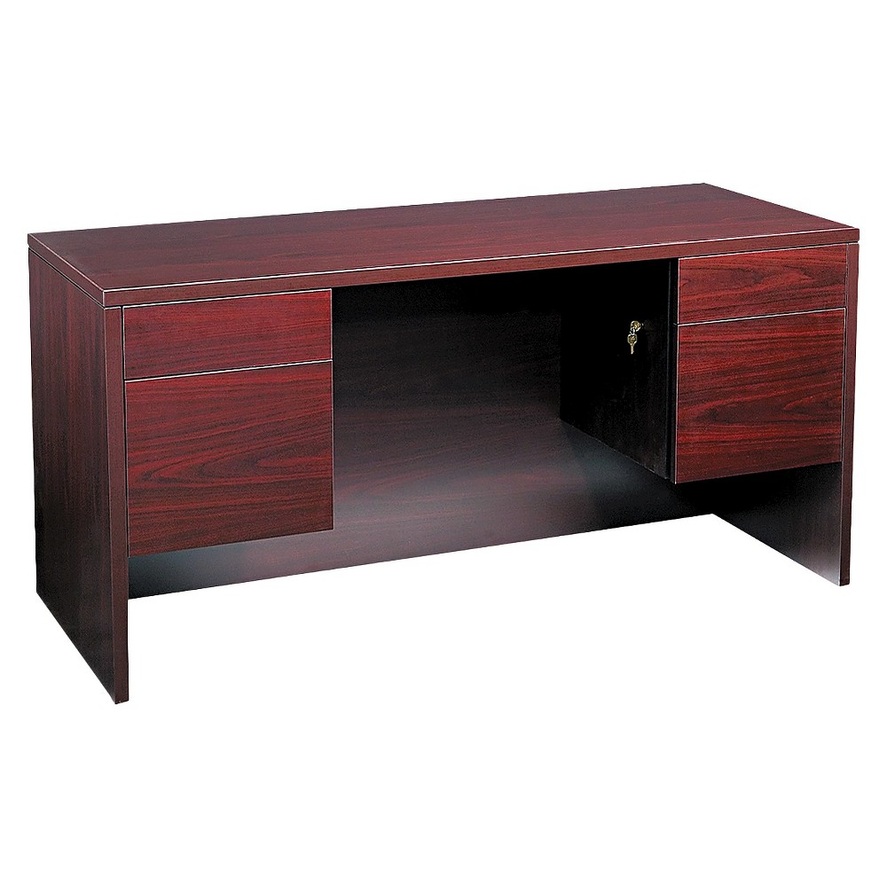 UPC 631530101433 product image for Computer Desk: HON 10500 Series Kneespace Credenza With 3/4-Height Pedestals, 60 | upcitemdb.com