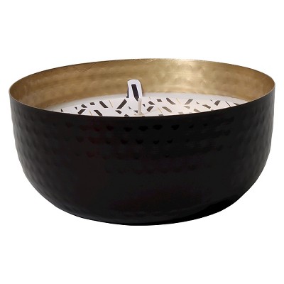 Brass Bowl - Threshold&#8482;: Iron Crafted, Round Shape, Decorative Use, Not Food-Safe, 12&#34; Diameter