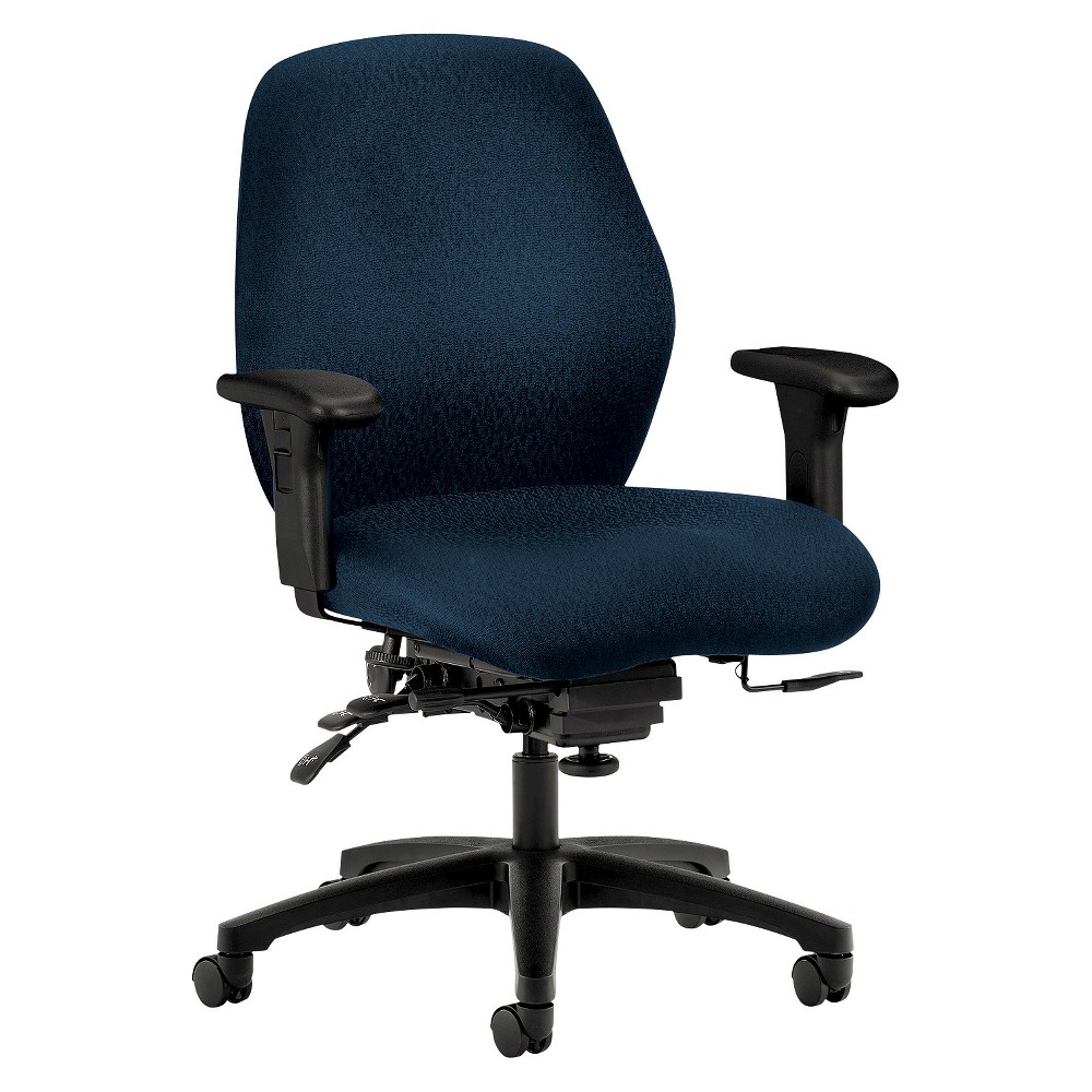 UPC 645162396068 product image for Task Chair: HON Task Chair - Blue/Black | upcitemdb.com