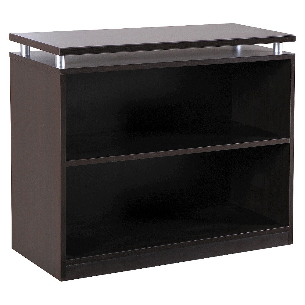 UPC 042167303488 product image for Bookcase: Alera 2 Shelf Bookcase - Espresso | upcitemdb.com