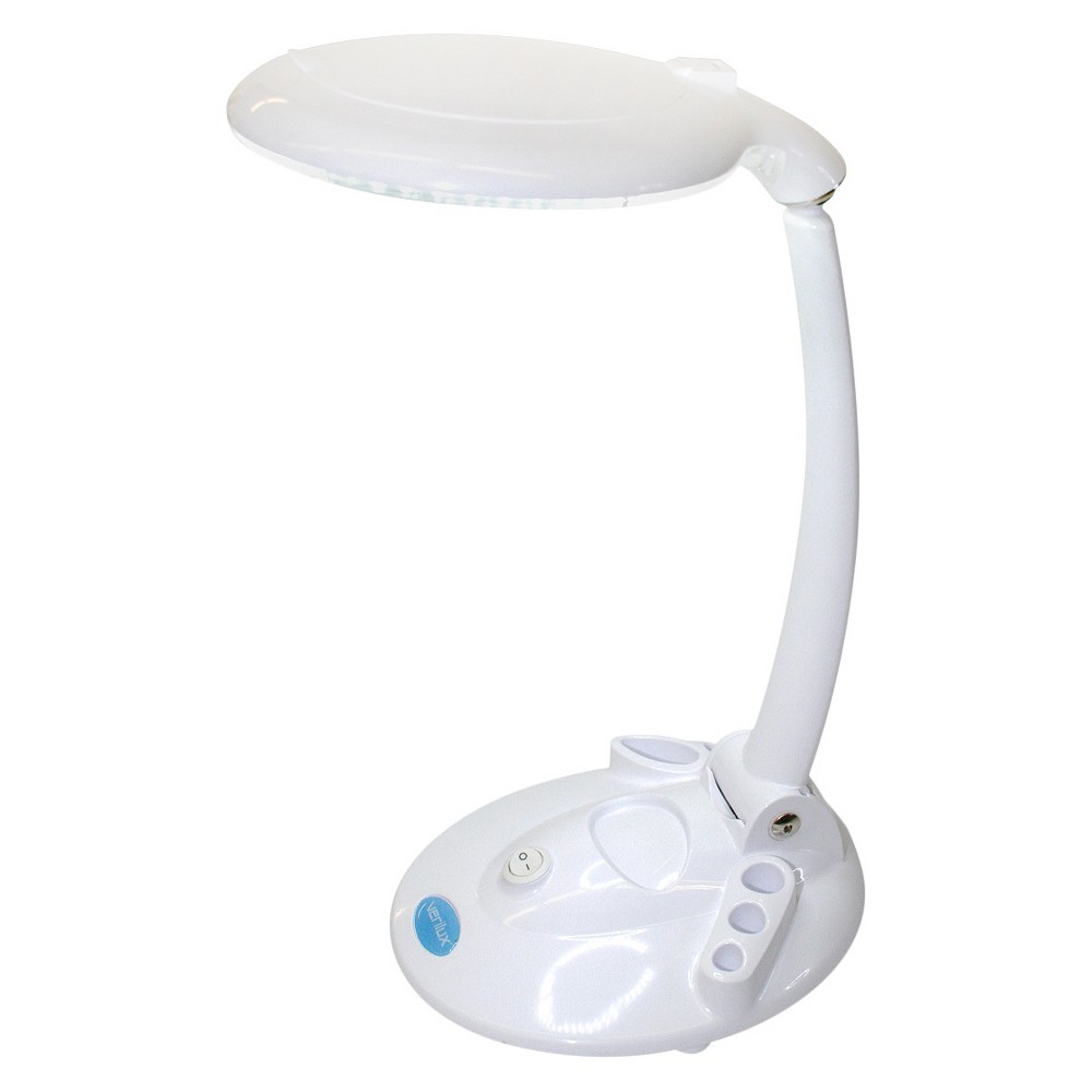 UPC 768533857163 product image for Verilux EasyRead Magnifying LED Desk Lamp - White | upcitemdb.com