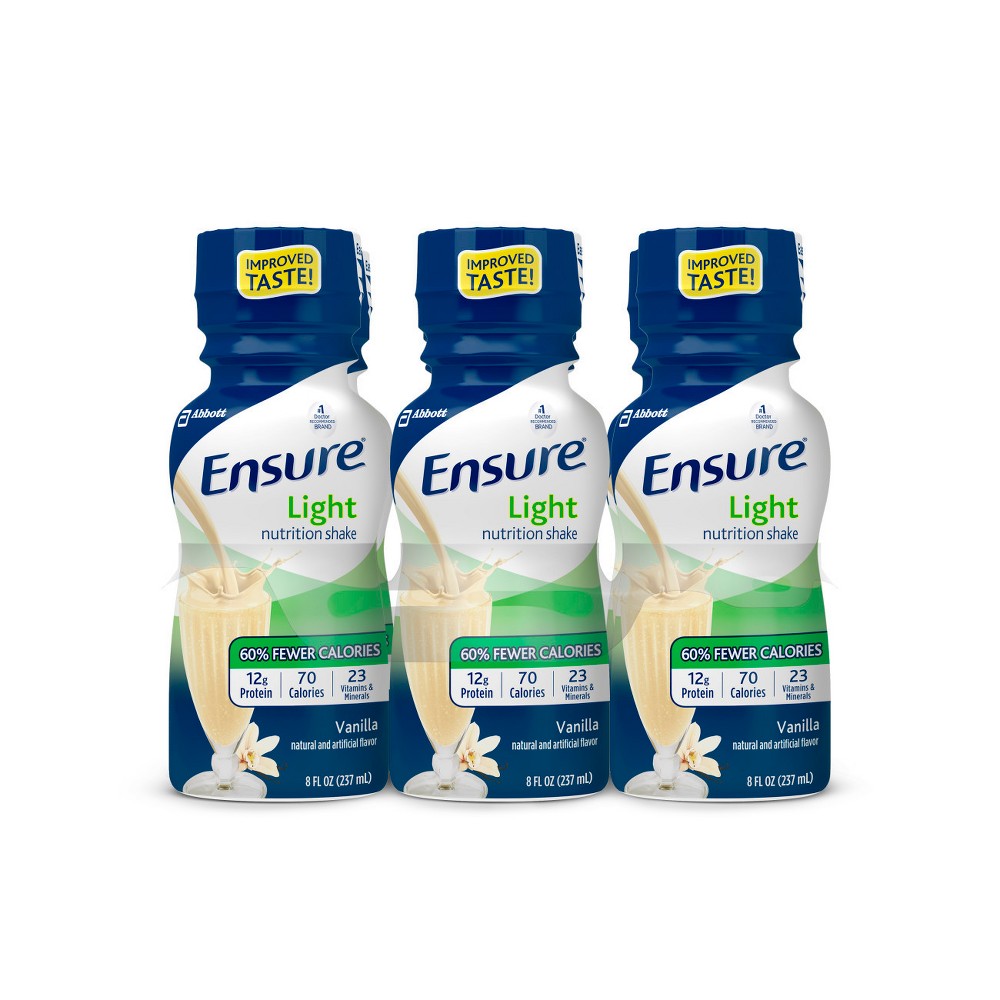 UPC 070074641249 product image for Ensure Active Light Vanilla Nutritional Shake - 6 Count | upcitemdb.com