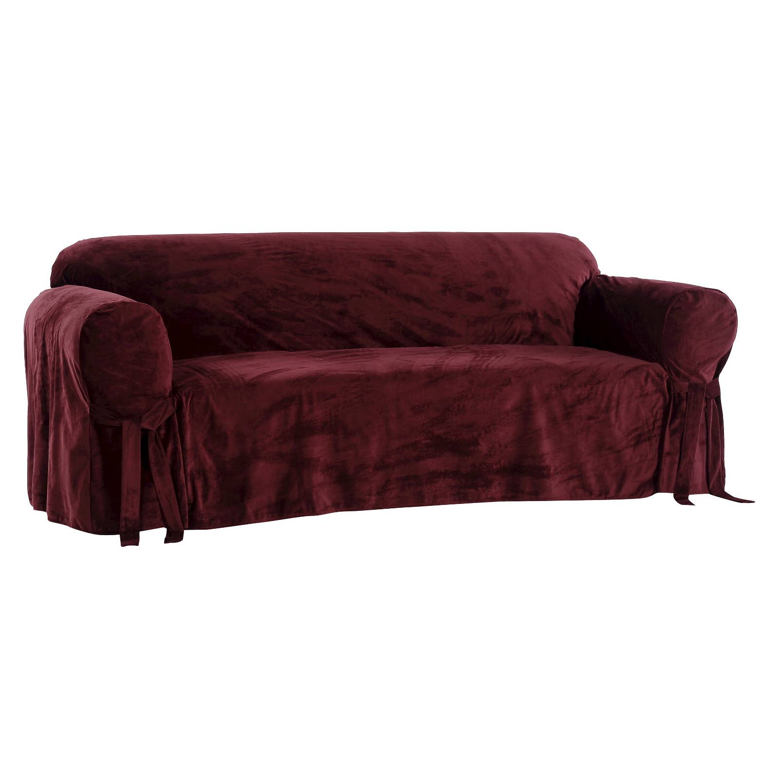 Microfiber Velvet Sofa Slipcover eBay
