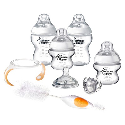 Tommee Tippee Closer to Nature Baby Bottle Gift Set - White - 8ct