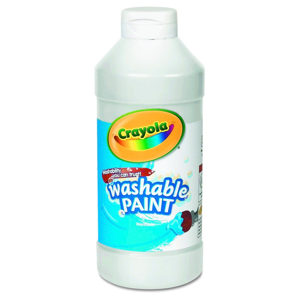 UPC 071662592530 product image for Crayola Washable Paint, White, 16 oz | upcitemdb.com