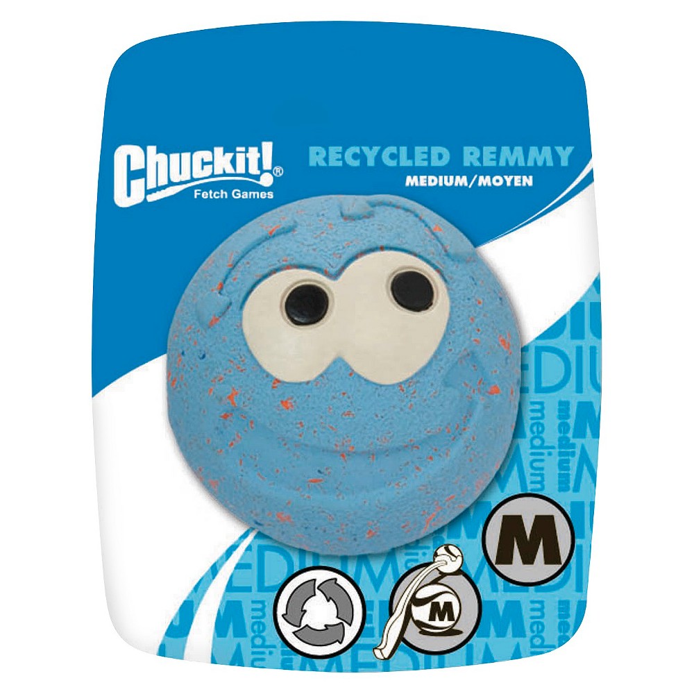 UPC 660048000198 product image for Chuckit Recycled Remmy Pet Toy - Blue (Medium) | upcitemdb.com