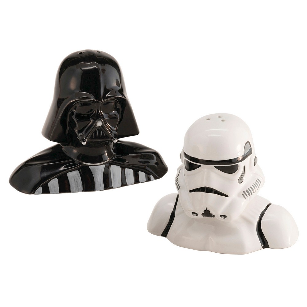UPC 733966078874 product image for Star Wars Darth Vader and Stormtrooper Salt and Pepper Shakers | upcitemdb.com
