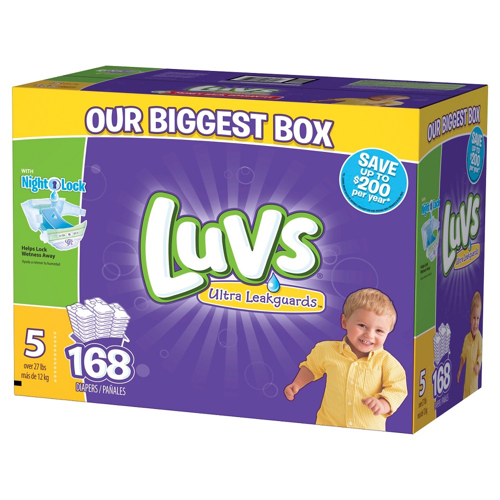 Sam's club luvs diapers best sale size 4