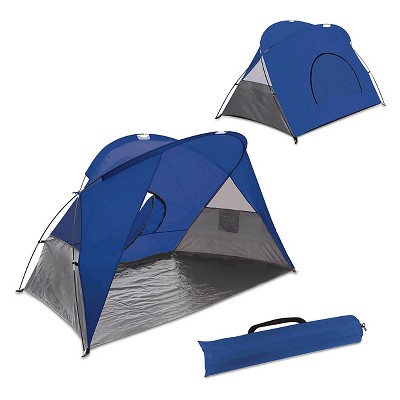 Picnic Time Cove Beach Tent  - Blue