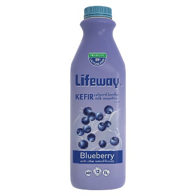 Lifeway® Kefir Blueberry Low Fat Milk Smoothie 32 Oz : Target