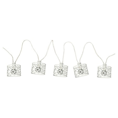 Threshold Punched Ogee Sting Lights - White : Target