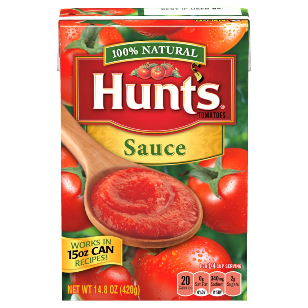 Hunt's Tomato Sauce UPC & Barcode