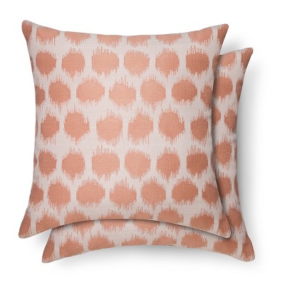 2pk Throw Pillows Dot Threshold eBay