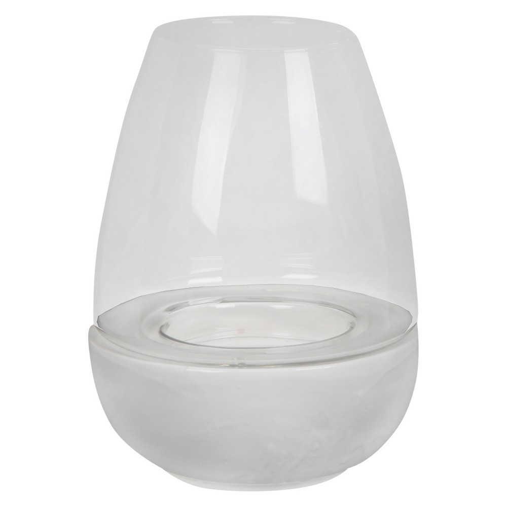 UPC 805572668692 product image for Privilege Large Ceramic Candle Holder - White | upcitemdb.com