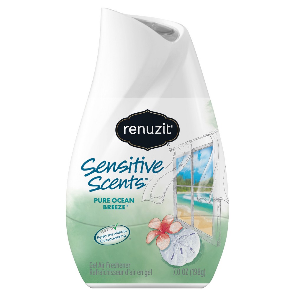UPC 023400053575 Renuzit Natural Elements Gel Air Freshener, Pure Ocean Breeze, 7 Ounces