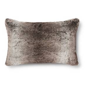Faux Fur Oblong Pillow - Brown - Fieldcrest : Target