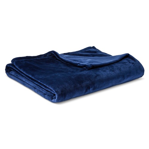 Micromink Blanket Navy (Full/Queen) - Room Essentials, Sudden Sapphire