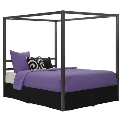 Modern Canopy Metal Bed (Queen) - Dorel Home Products | eBay