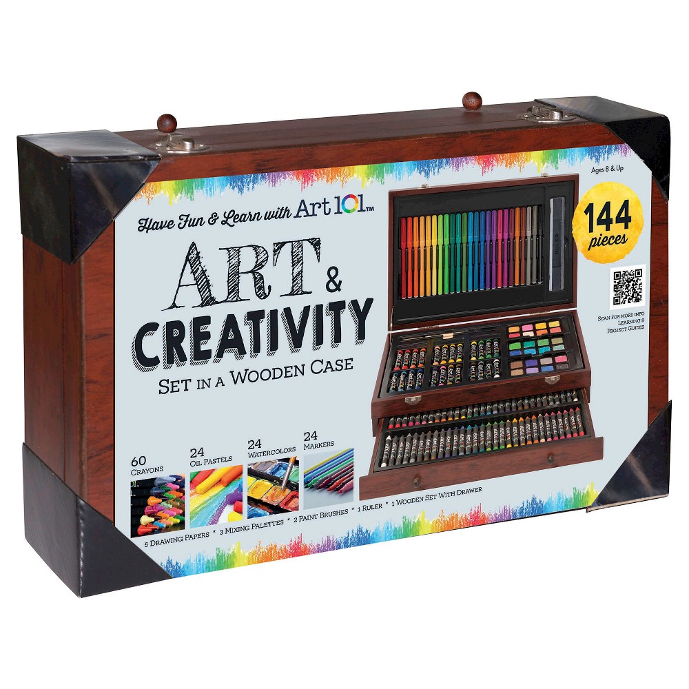 Art 101 Artist's Suite - 156 pc. Painting and Drawing Set