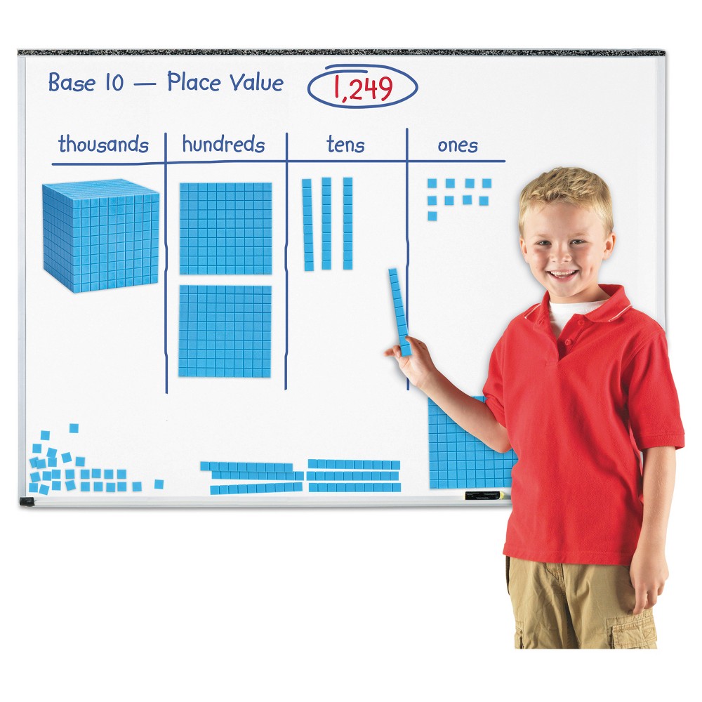 UPC 765023063660 product image for Learning Resources Giant Magnetic Base Ten Set, 6.75