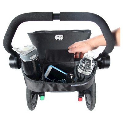 Orbit Baby O2 Cup Holder + Organizer Stroller Accessory, Black