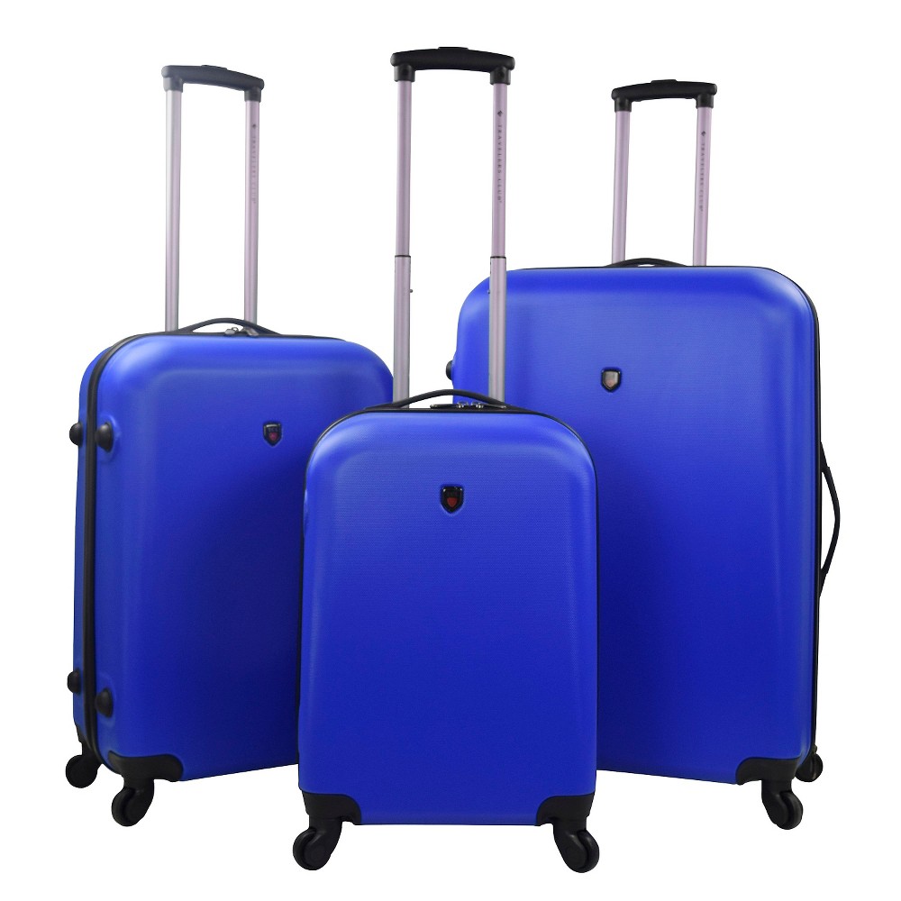 UPC 015272761726 product image for Upright Suitcase Travelers Club, Blue | upcitemdb.com