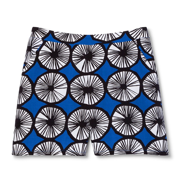 Women's Short - Appelsiini Print - Blue
