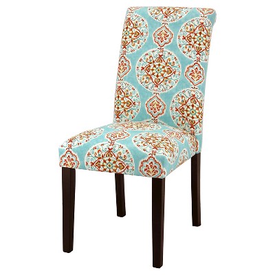 avington print accent dining chair