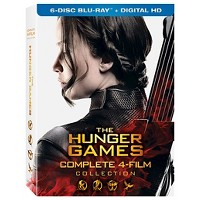 The Hunger Games Complete 4 Film Collection on Blu-ray