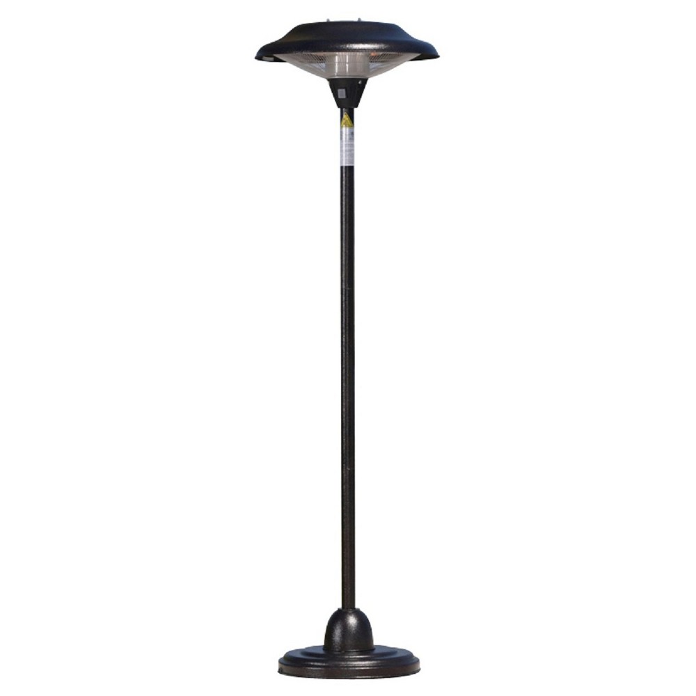 UPC 690730605141 product image for Patio Heater: Fire Sense Hammer Tone Bronze Floor Standing Round Halogen Patio H | upcitemdb.com