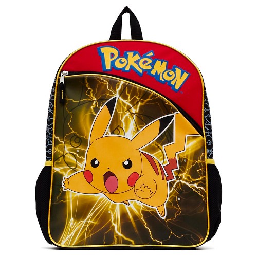 Pokemon 16 Pikachu Kids Backpack - Yellow