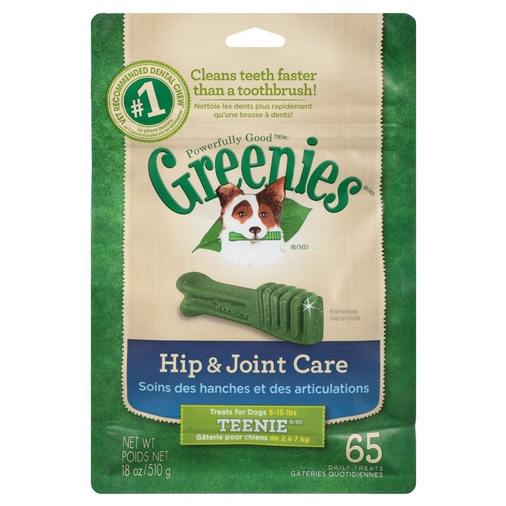 UPC 642863104046 product image for Greenies Hip & Joint Care Canine Dental Chews Teenie Dog- 18 Oz. | upcitemdb.com