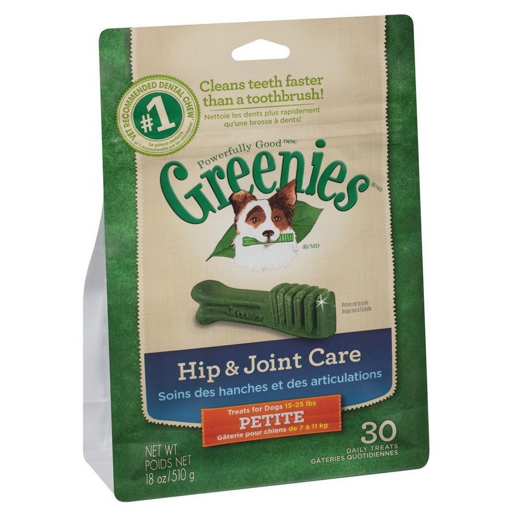 UPC 642863104053 product image for Greenies Hip & Joint Care Canine Dental Chews Petite Dog- 18 Oz. | upcitemdb.com