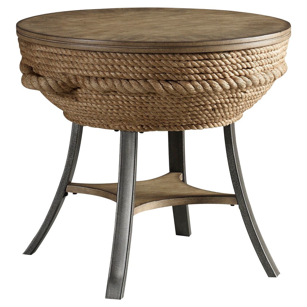 UPC 714383004325 product image for End Table: Stein World Crescent Key by Panama Jack End Table, Light Brown | upcitemdb.com