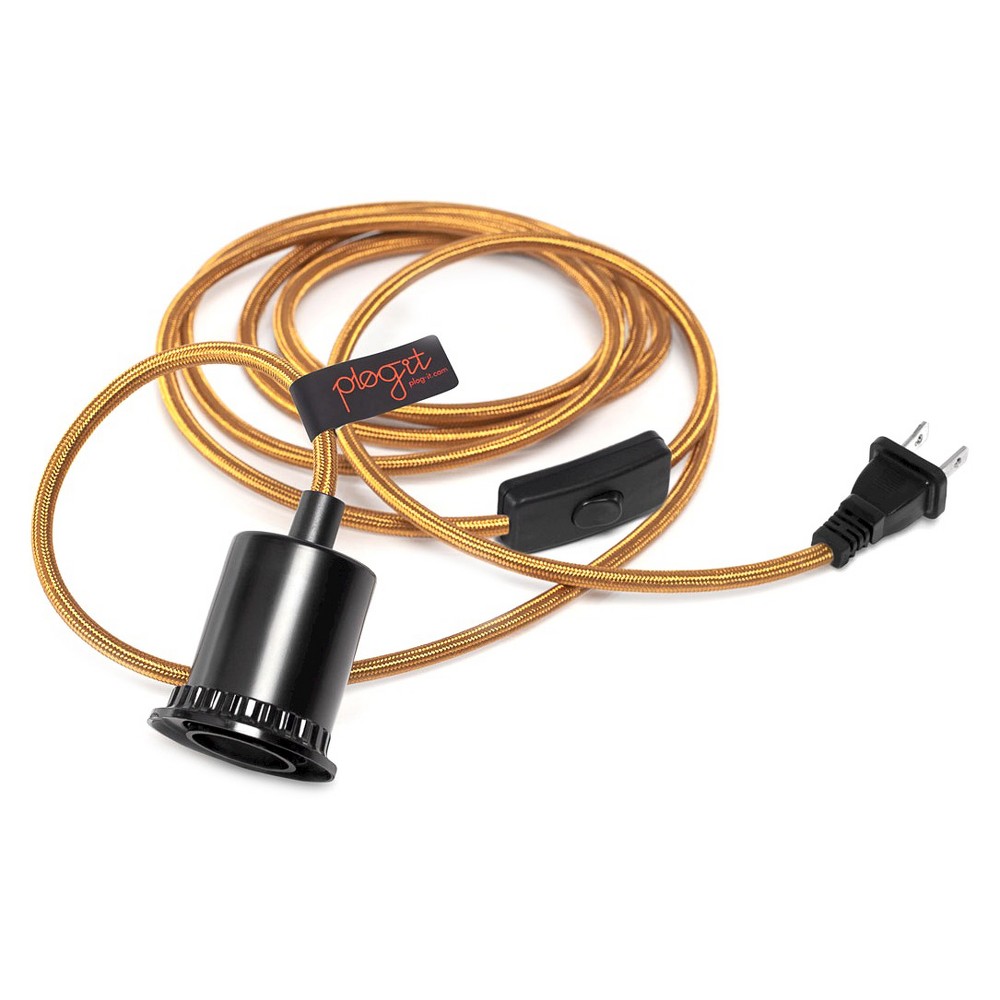 Hanging Light Kit - Gold, Novelty Ceiling Lights