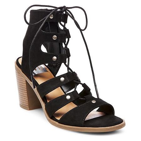 Women's dv Zoey Gladiator Sandals Stacked Heels : Target