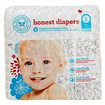 target honest diapers size 6