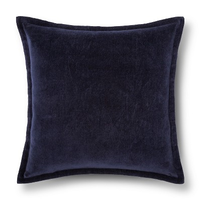 Velvet Throw Pillow Cover Tan (18"x18") Threshold™ eBay